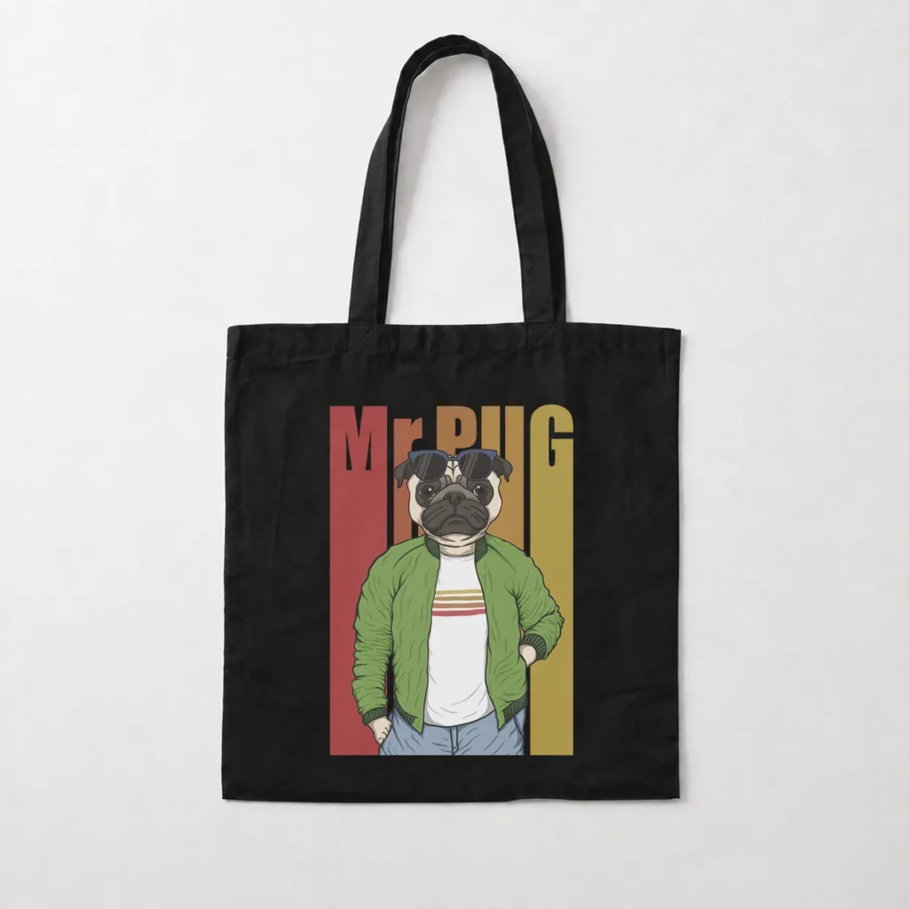 توت بگ سگ پاگ طرح Mr Pug کد 16629