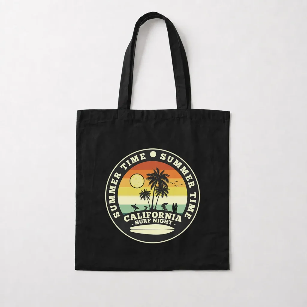 توت بگ تایپوگرافی California Surf Night کد 16673
