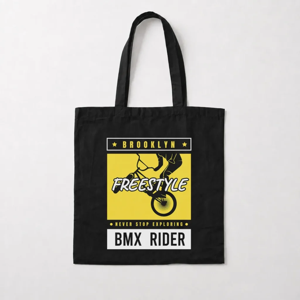 توت بگ تایپوگرافی Brooklyn BMX Rider کد 16675