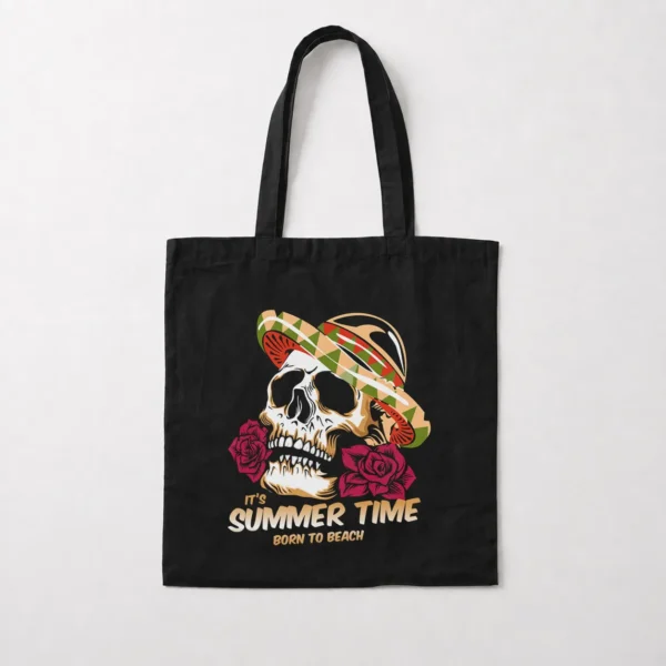 توت بگ جمجمه طرح Summer Time Born to Beach کد 16695