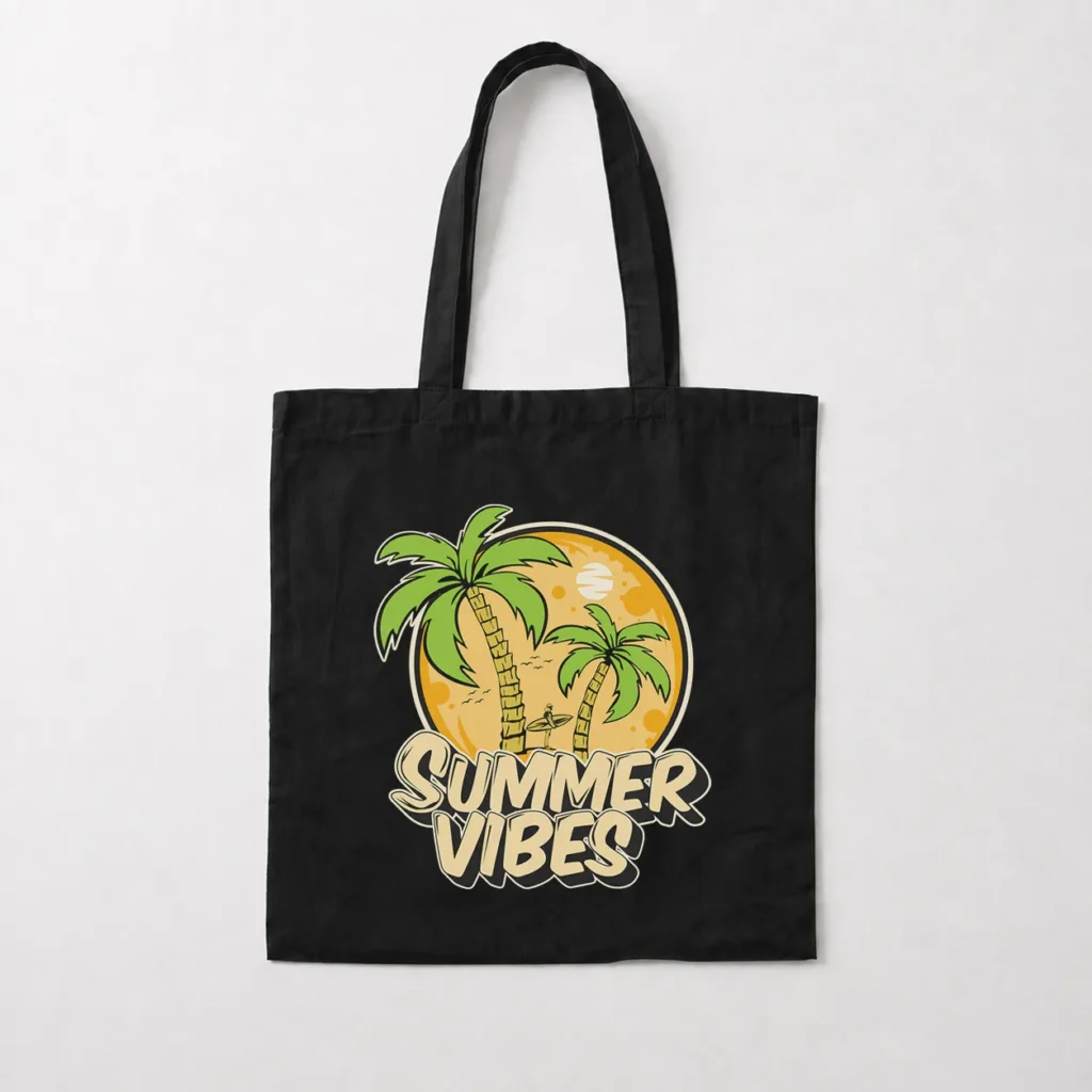 توت بگ طرح Summer Vibes نخل کد 16698