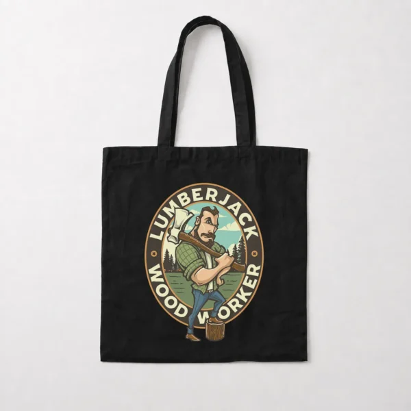 توت بگ چوب‌بری طرح Lumberjack Wood Worker کد 16718