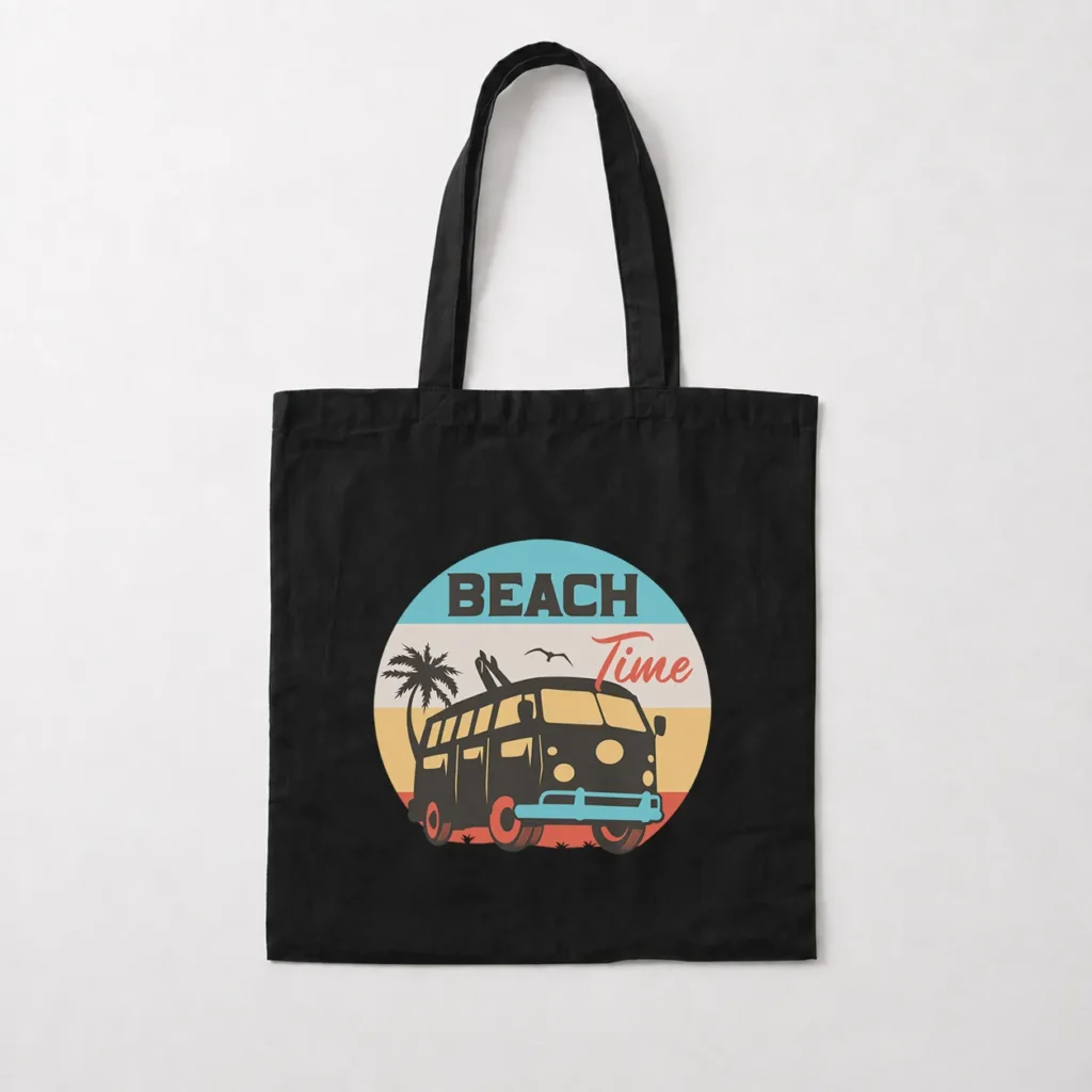 توت بگ کمپینگ طرح ون مسافرتی ساحلی (Beach Time) کد 16741