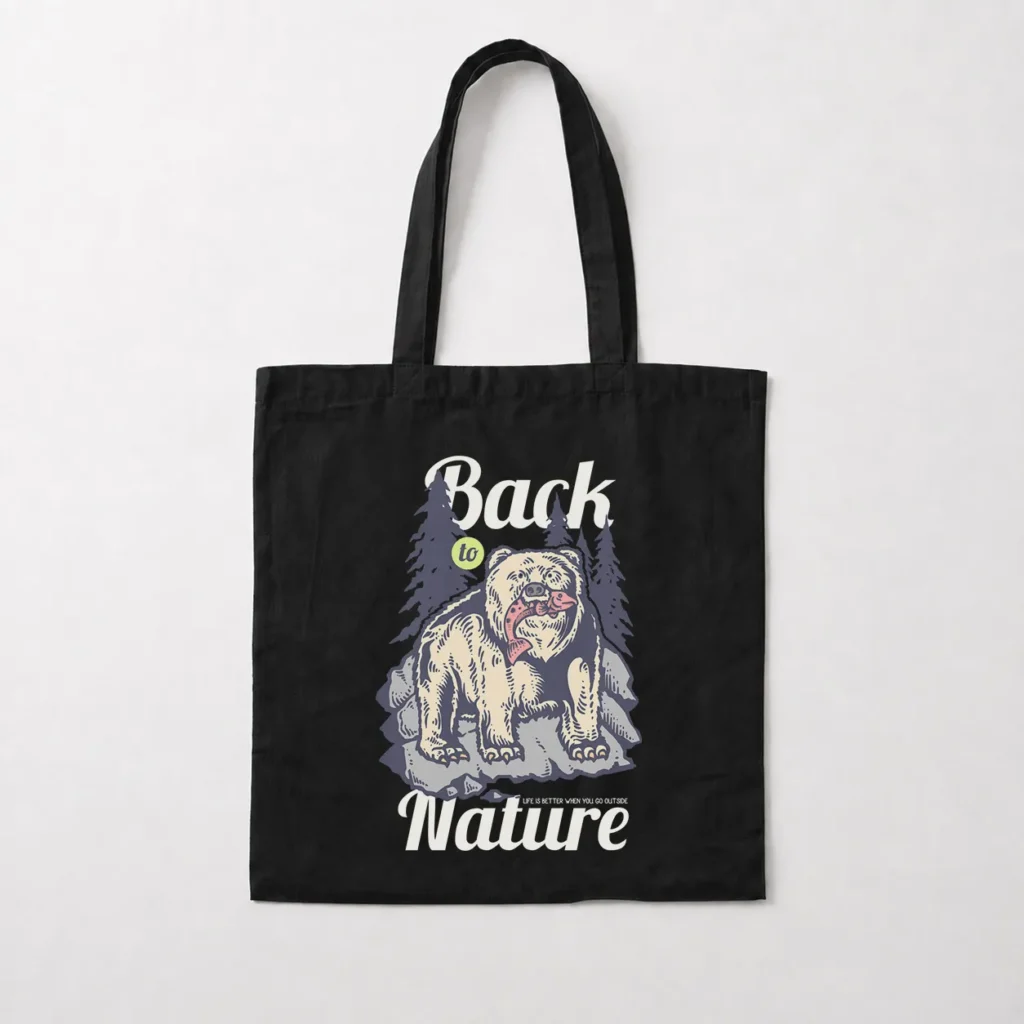 توت بگ طبیعت طرح خرس Back To Nature کد 16834
