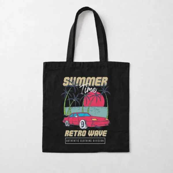 توت بگ رترو طرح Summer Time Retro Wave کد 16942