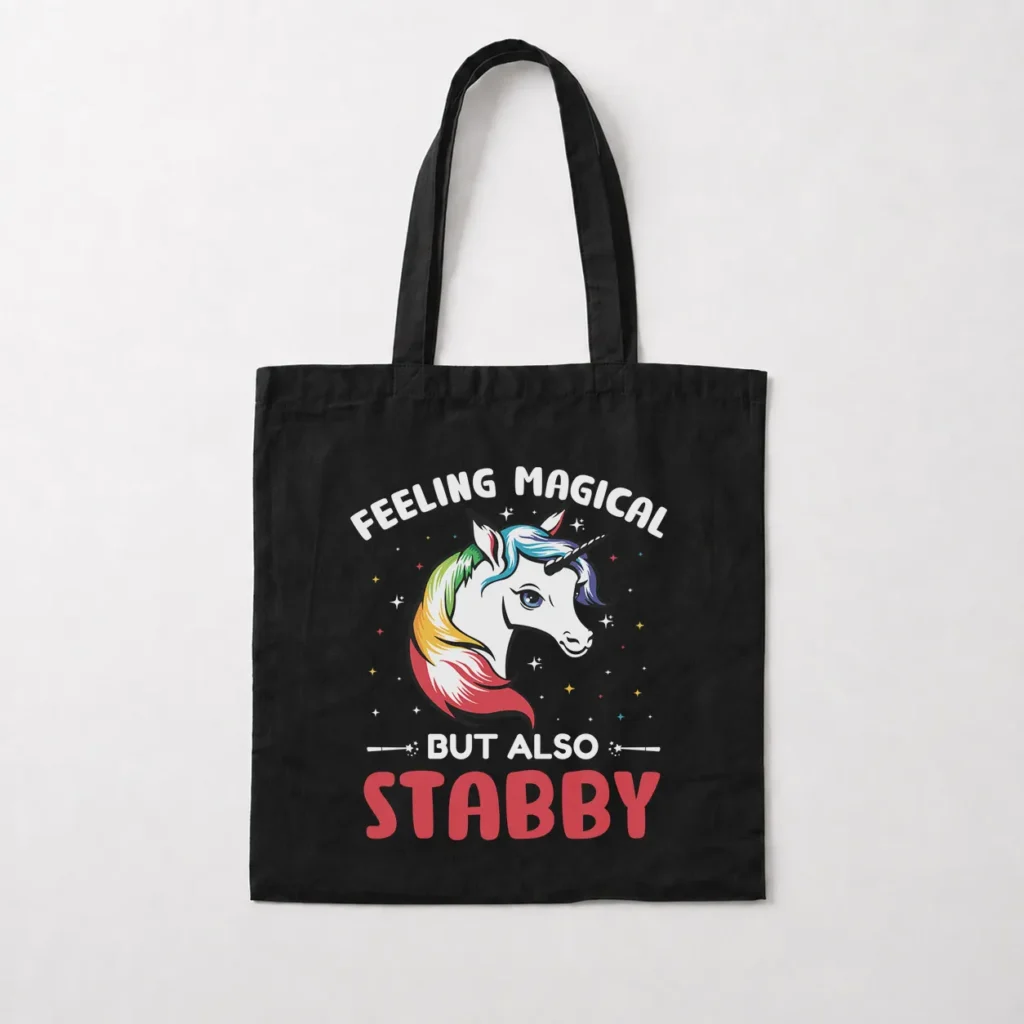 توت بگ تک‌شاخ طرح فانتزی جادویی (Unicorn) کد 17110