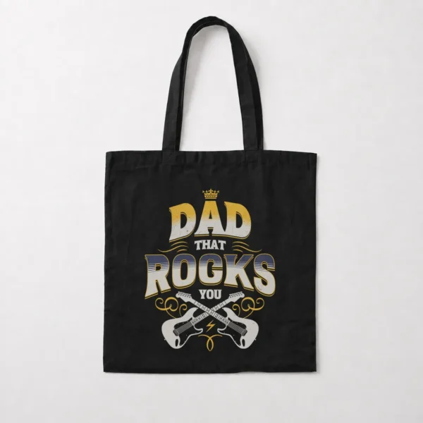 توت بگ پدر طرح گیتار و موسیقی راک (Dad That Rocks You) کد 17417