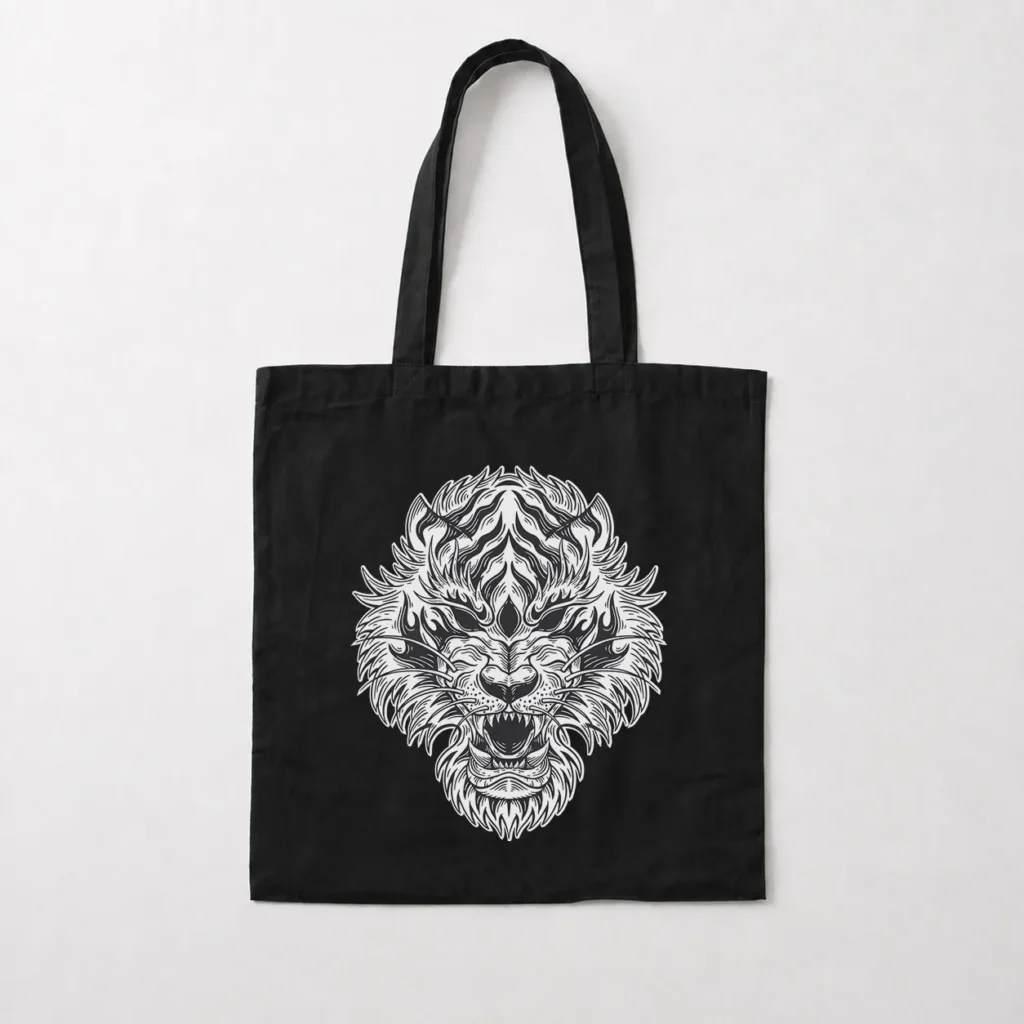توت بگ ببر طرح خطوط (Tiger) کد 17449