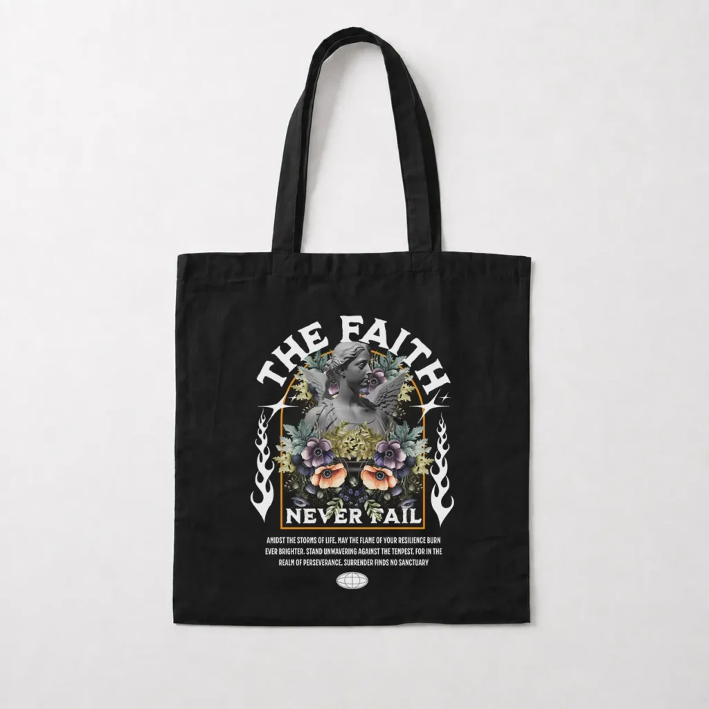 توت بگ تندیس و جمجمه با نوشته The Faith Never Fail کد 1796