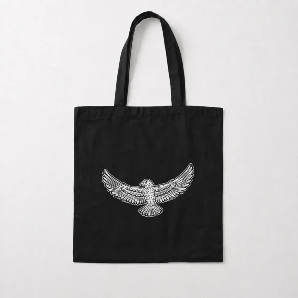 توت بگ عقاب طرح سیاه‌سفید (Eagle) کد 18334