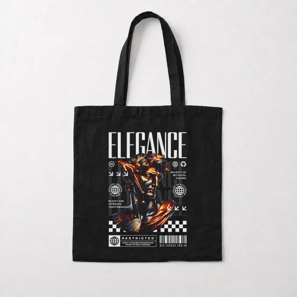 توت بگ تایپوگرافی Elegance کد 18393