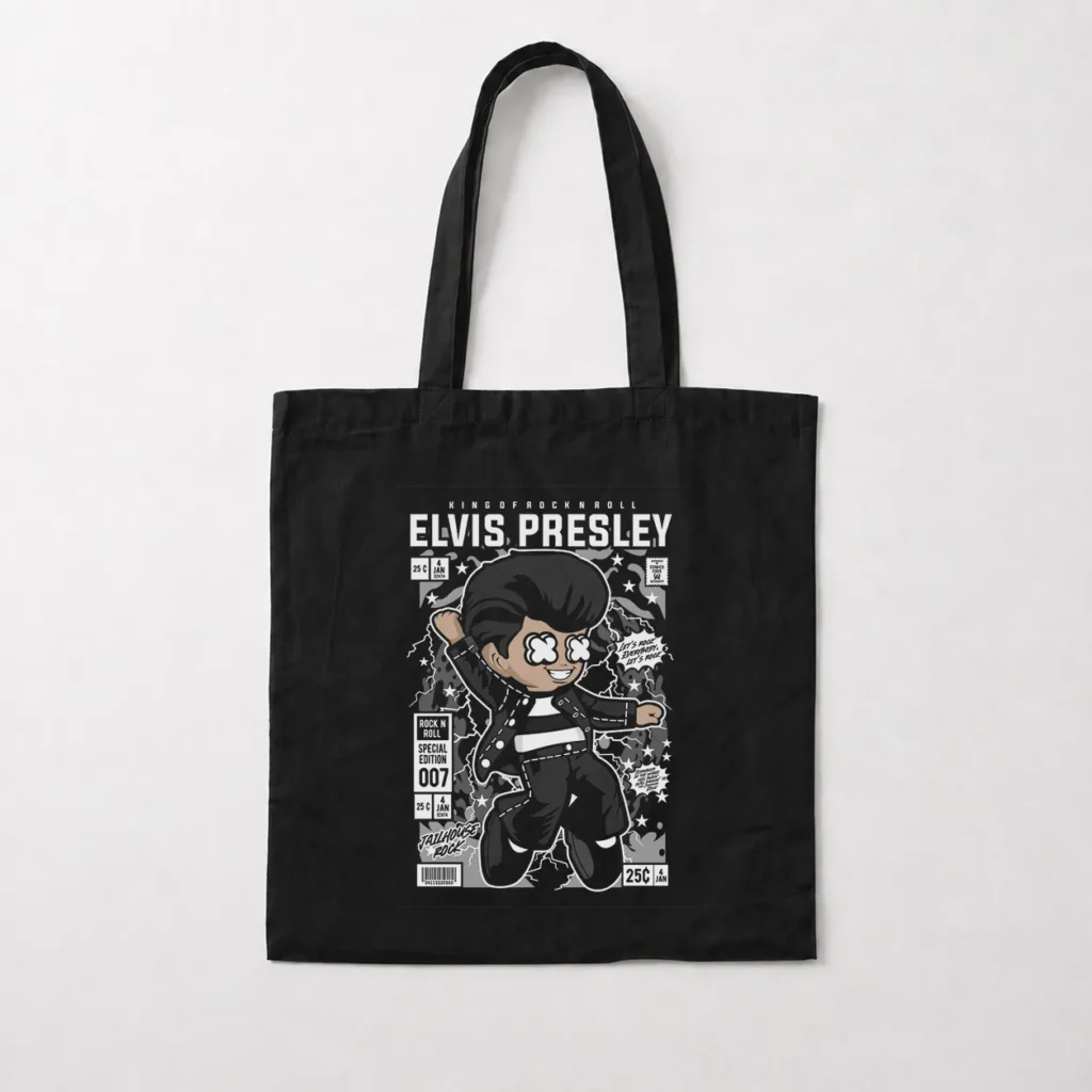 توت بگ الویس پریسلی طرح کارتونی (Elvis Presley) کد 18405