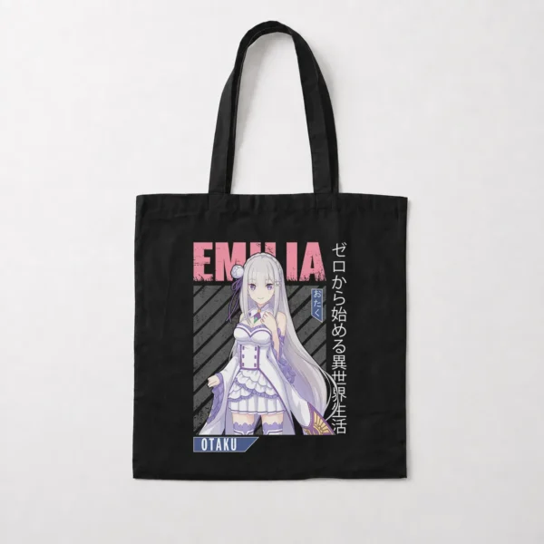 توت بگ انیمه ری زیرو طرح امیلیا با لباس سفید (Emilia) کد 18417