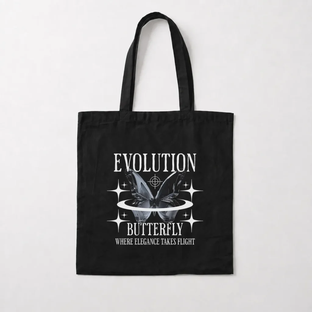 توت بگ پروانه طرح Evolution Butterfly کد 18522