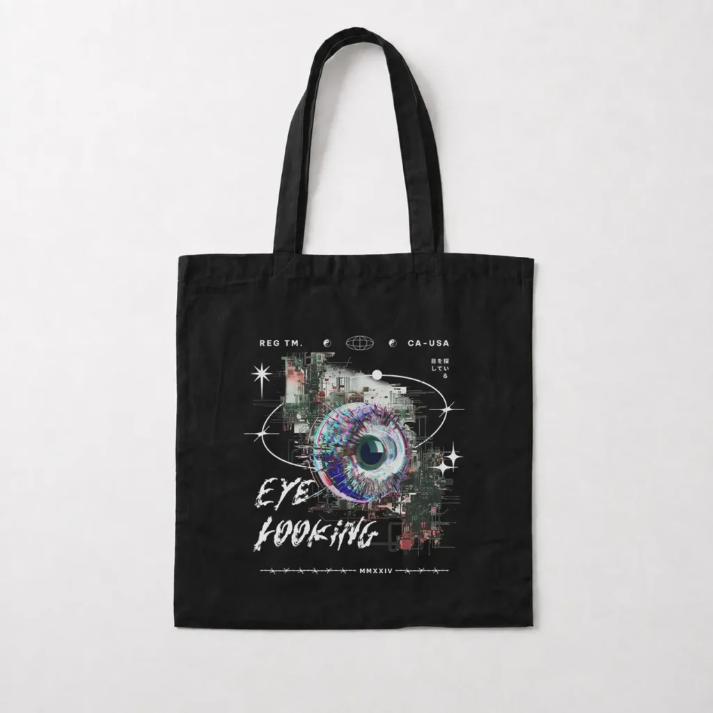 توت بگ چشم طرح Eye Looking کد 18534