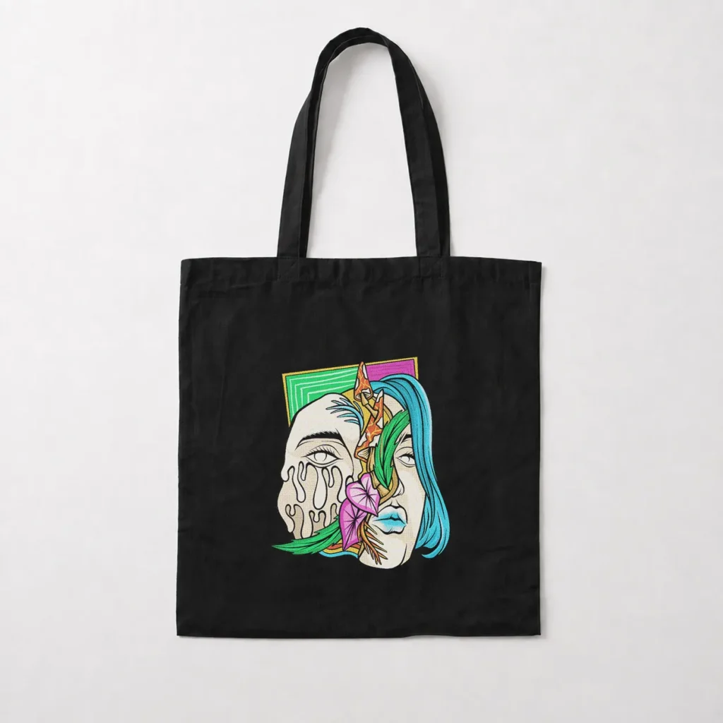 توت بگ جمجمه طرح دختر گریان (Crying Skull Girl) کد 18564
