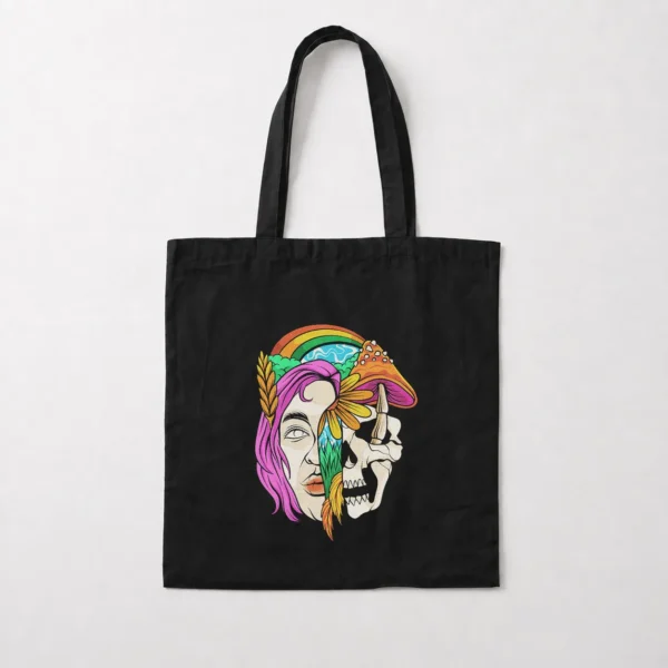توت بگ جمجمه طرح دختر رنگارنگ (Colorful Skull Girl) کد 18565