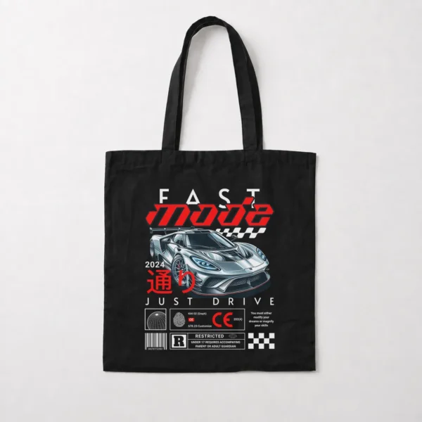توت بگ طرح ماشین اسپرت Fast Mode Just Drive کد 18620