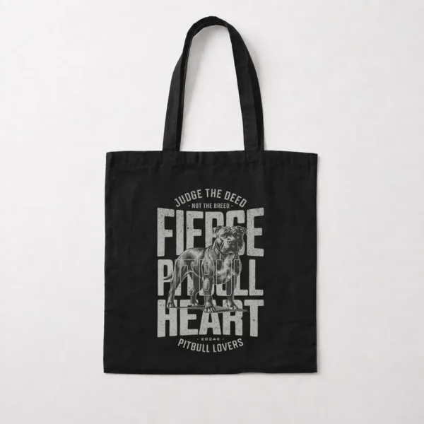توت بگ سگ پیتبول طرح Fierce Heart کد 18692