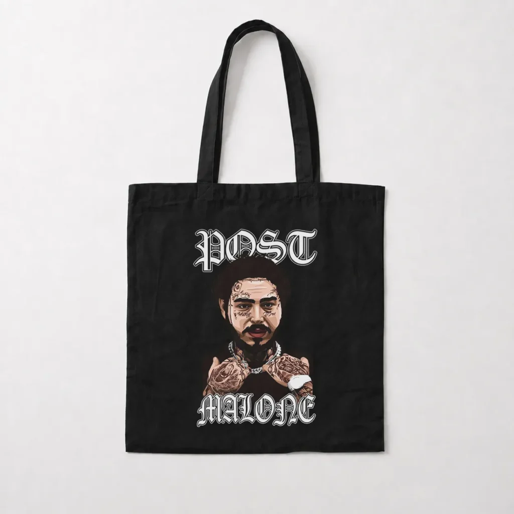 توت بگ پست مالون طرح پرتره (Post Malone) کد 187