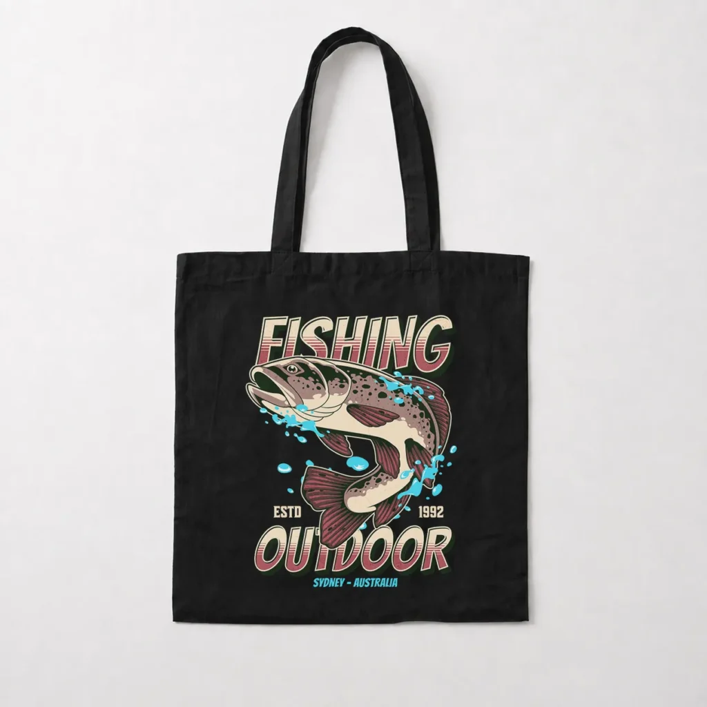 توت بگ ماهی طرح Fishing Outdoor کد 18722