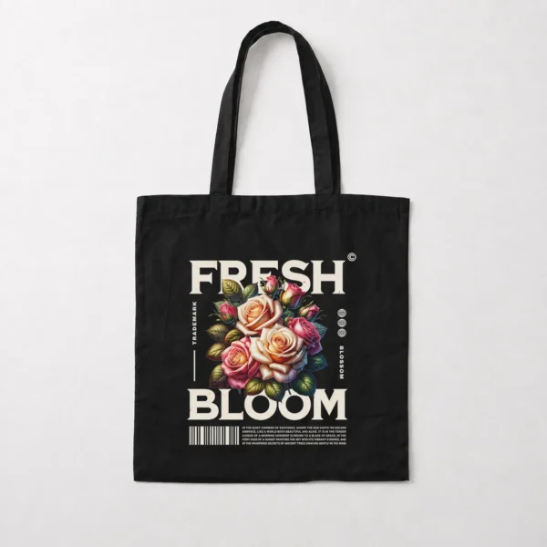 توت بگ گل رز طرح Fresh Bloom کد 18836