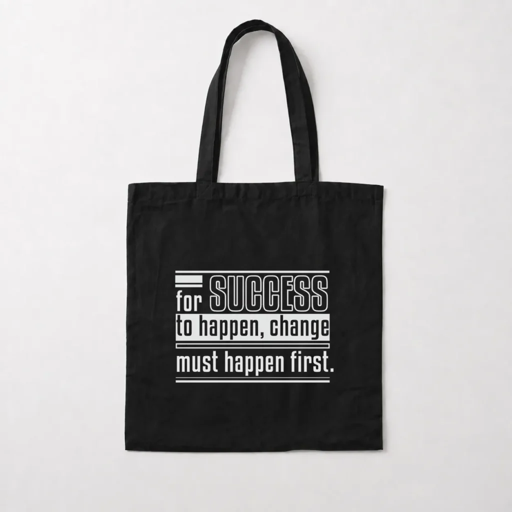 توت بگ انگیزشی طرح Success Needs Change کد 1886