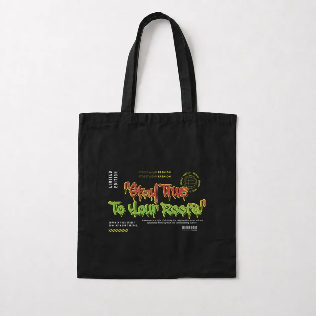 توت بگ استریت‌ویر طرح Stay True To Your Roots کد 1897