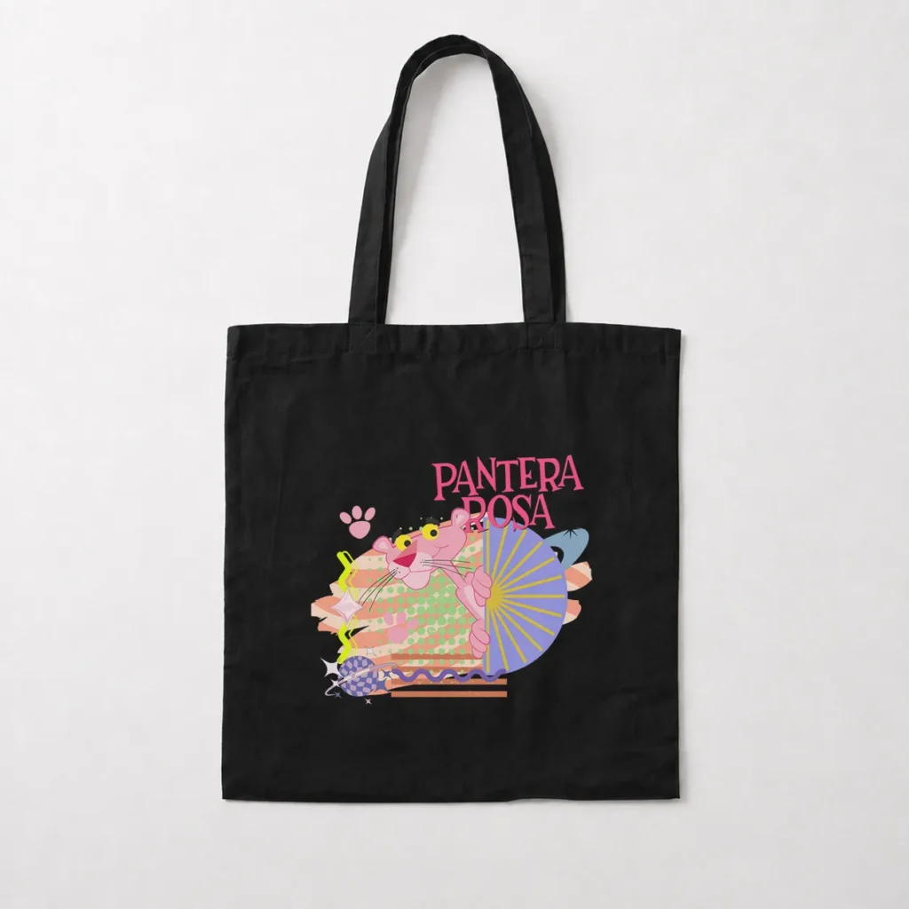 توت بگ پلنگ صورتی و نوشته Pantera Rosa کد 1899