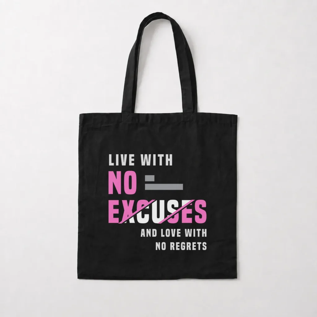 توت بگ انگیزشی طرح No Excuses کد 19031