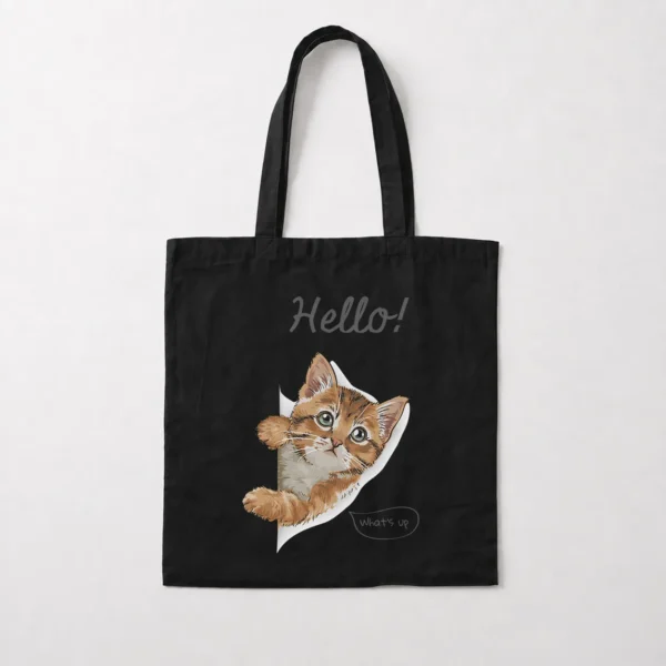 توت بگ گربه طرح Hello کد 19070