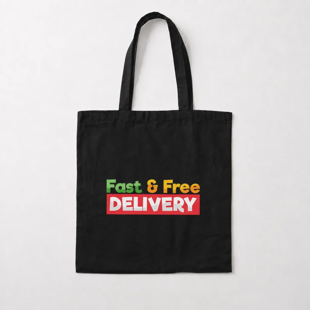 توت بگ نوشته Fast & Free Delivery کد 19175