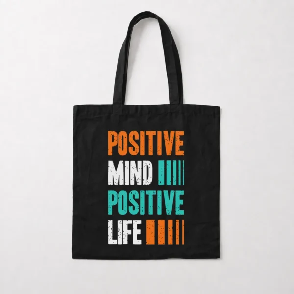 توت بگ انگیزشی طرح Positive Mind Positive Life کد 19261