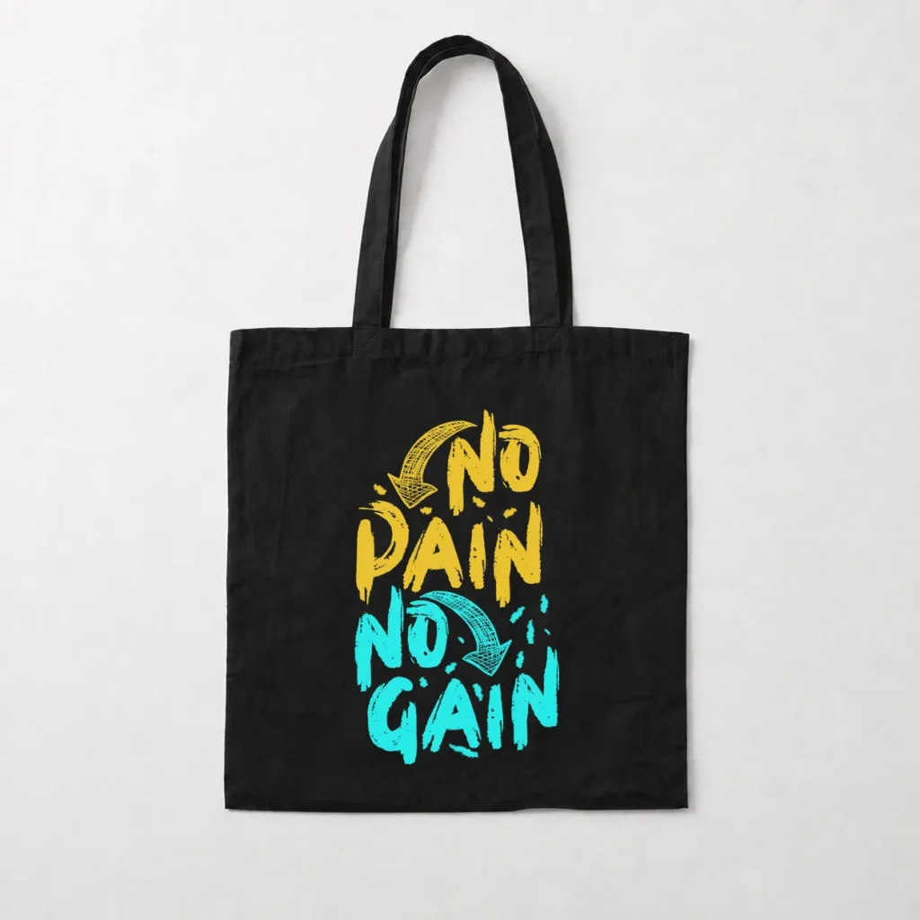 توت بگ انگیزشی طرح No Pain No Gain کد 19279
