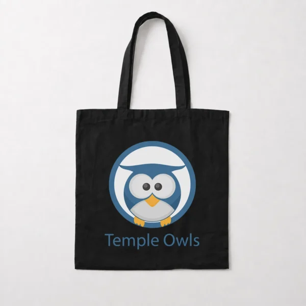 توت بگ جغد طرح Temple Owls آبی کد 19320