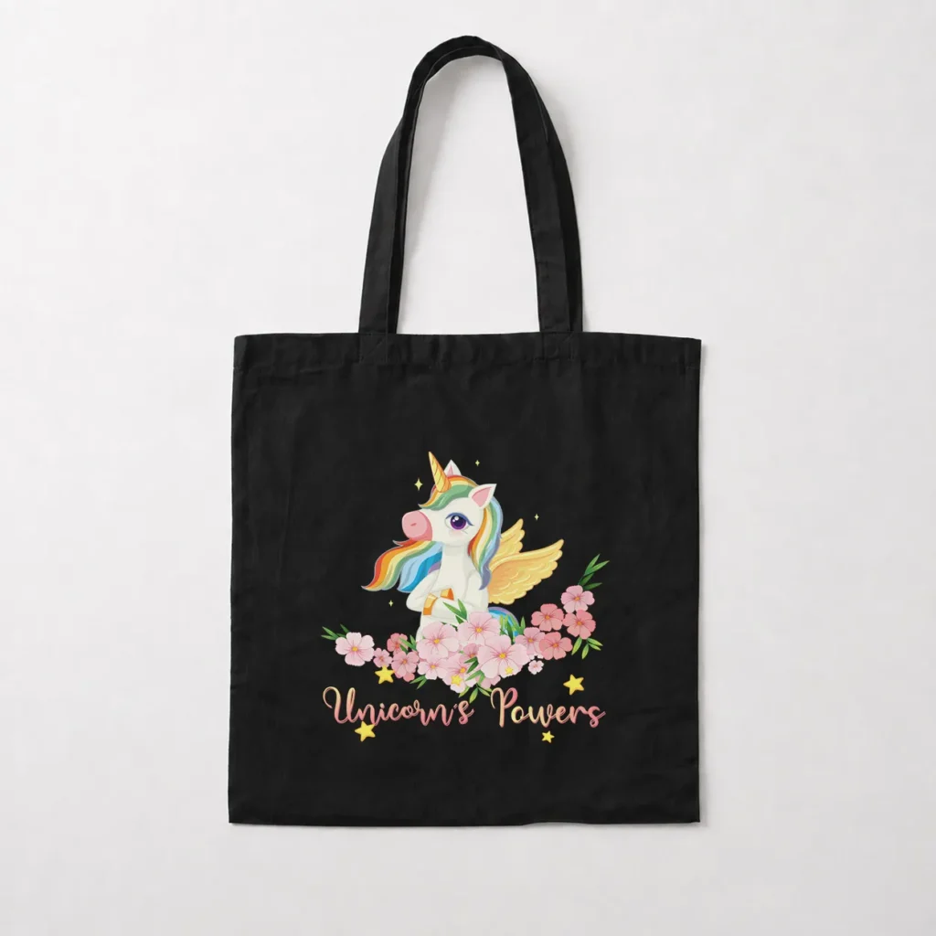توت بگ یونیکورن طرح گل‌دار Unicorn's Powers کد 19427
