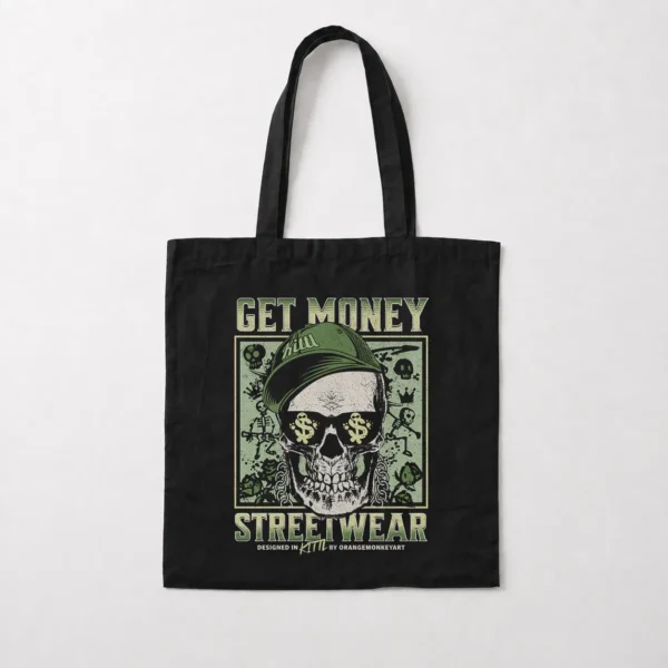 توت بگ جمجمه طرح Get Money Streetwear کد 19673