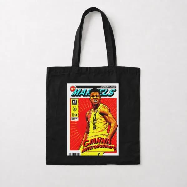 توت بگ بسکتبال طرح یانیس آنتتوکونمپو (Giannis - Milwaukee Bucks) کد 19707