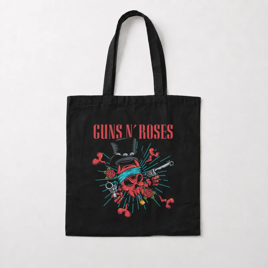 توت بگ گانز ان روزز طرح جمجمه و کلاه (Guns N' Roses) کد 19786