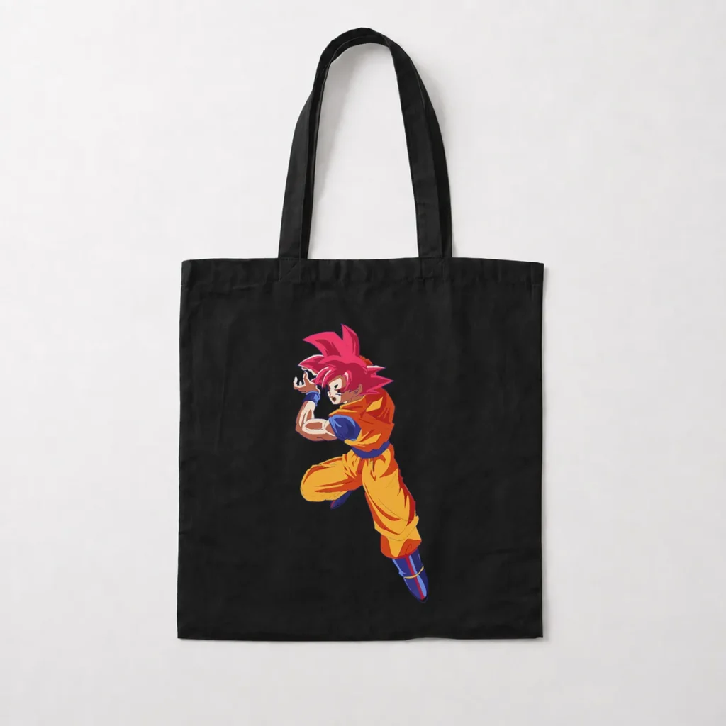 توت بگ انیمه دراگون بال طرح گوکو گاد قرمز (Goku God) کد 19826