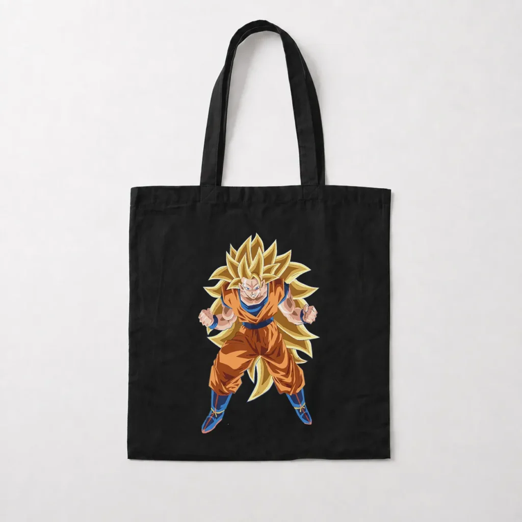 توت بگ انیمه دراگون بال طرح گوکو سوپر سایان ۳ (SSJ3 Goku) کد 19830