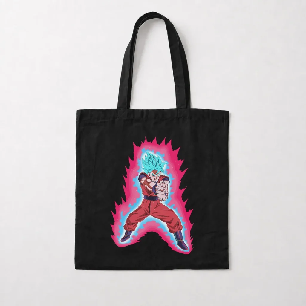 توت بگ انیمه دراگون بال طرح گوکو بلو گاد (SSGSS Goku) کد 19833