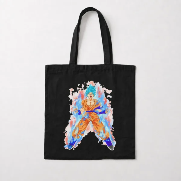 توت بگ انیمه دراگون بال طرح گوکو بلو انرژی (Blue Aura Goku) کد 19836