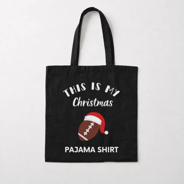 توت بگ کریسمس طرح توپ فوتبال آمریکایی Pajama Shirt کد 19953