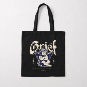 توت بگ نوشته Grief طرح فرشته کد 19965