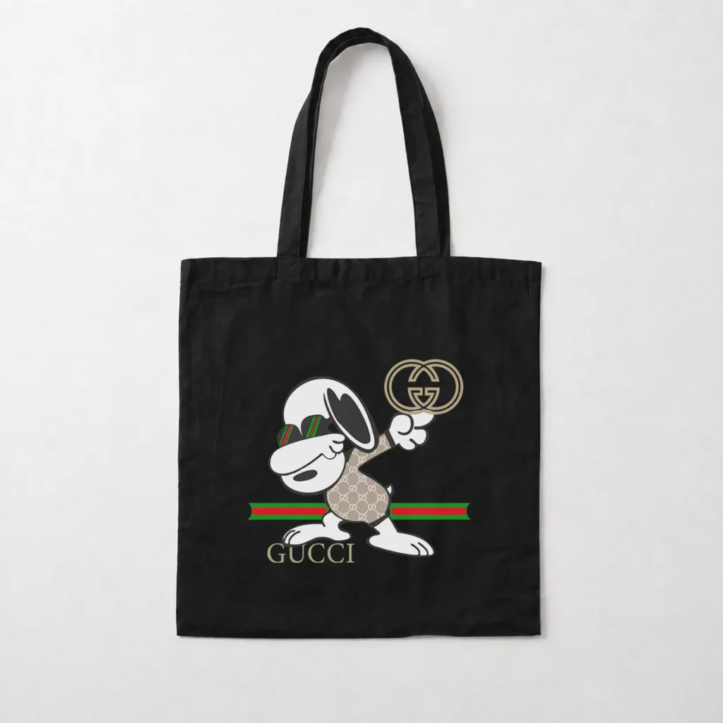 توت بگ اسنوپی طرح گوچی (Snoopy Gucci) کد 20010
