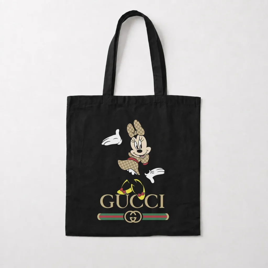توت بگ دیزنی طرح مینی موس گوچی کفش زرد (Disney, Gucci) کد 20036