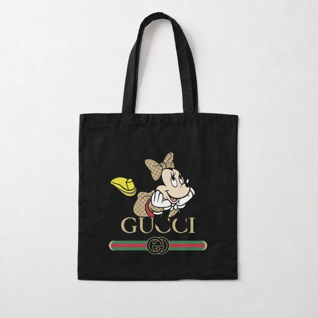 توت بگ دیزنی طرح مینی موس گوچی کلاه زرد (Disney, Gucci) کد 20038