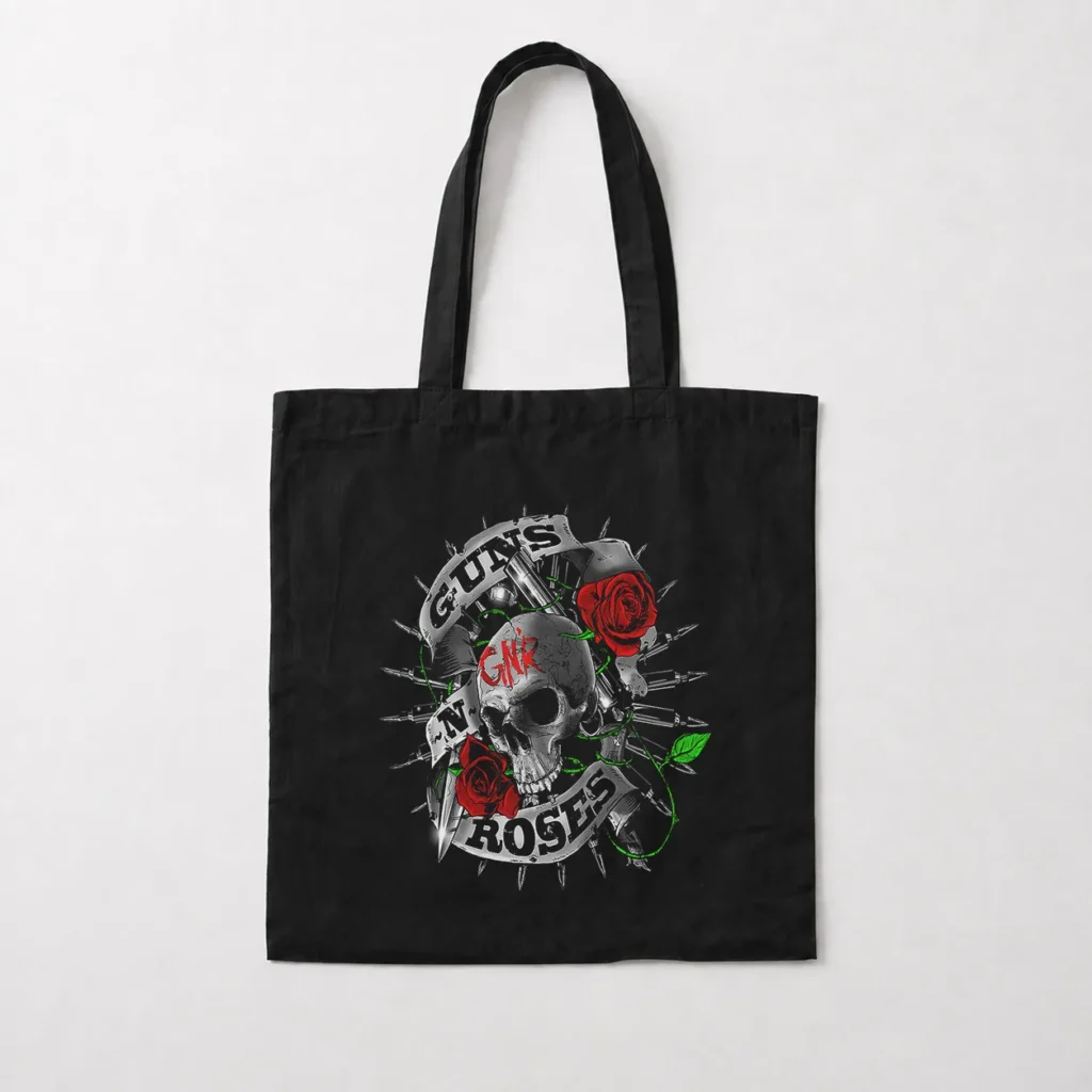 توت بگ گانزآندروزز طرح جمجمه و رز (Guns N' Roses) کد 20076