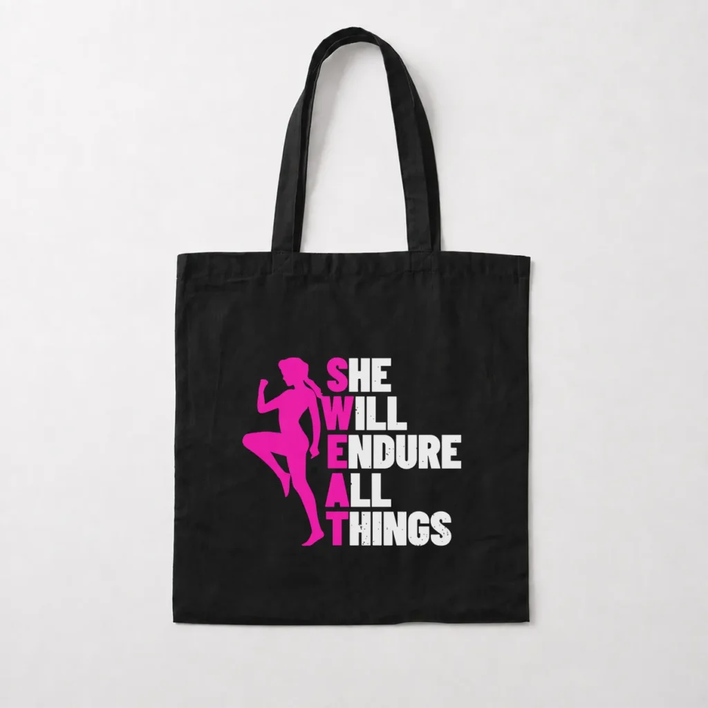 توت بگ بدنسازی طرح She Will Endure All Things کد 20131